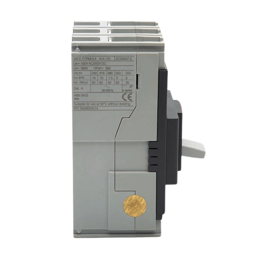 โมลเคสเซอร์กิตเบรกเกอร์ 40 แอมป์ 3 โพล (10KA) ABB MCCB A1A 125 TMF